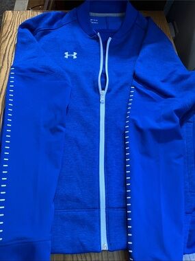 Under Armour Royal Blue Full-Zip Performance Jacket